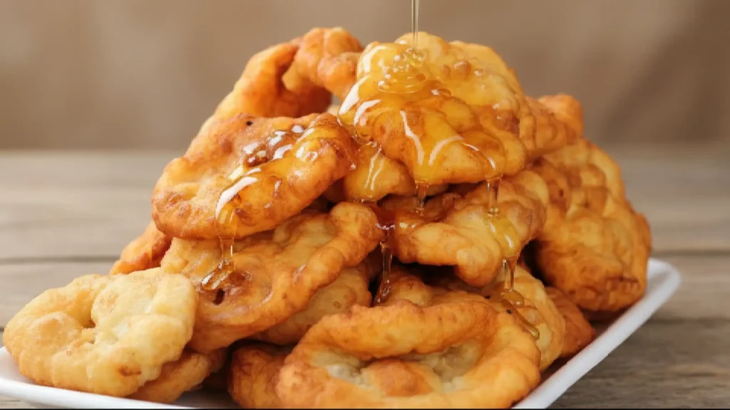 tortitas con miel, amas de casa de Ayora